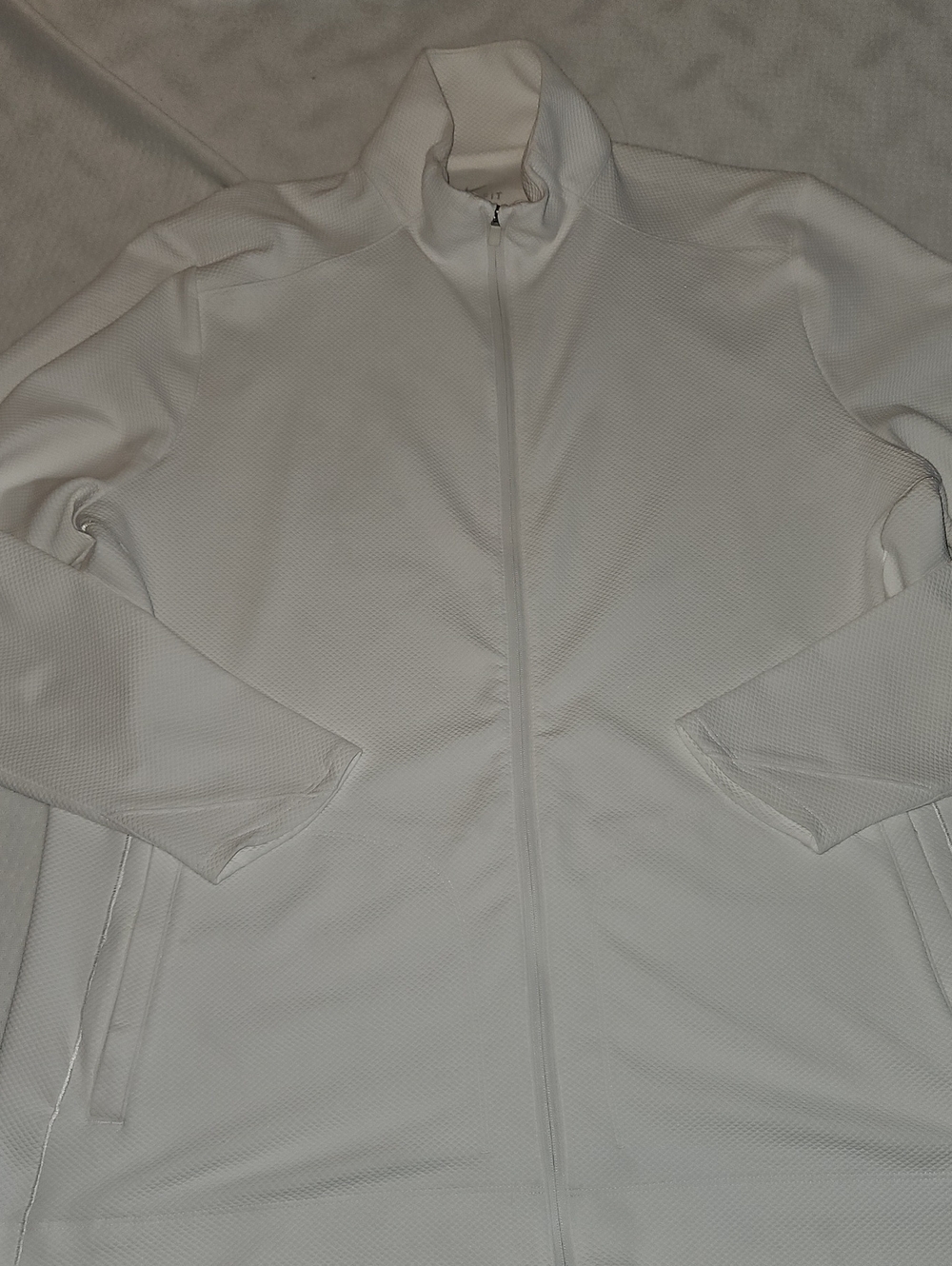 Nike Women's White Full-Zip Jacket